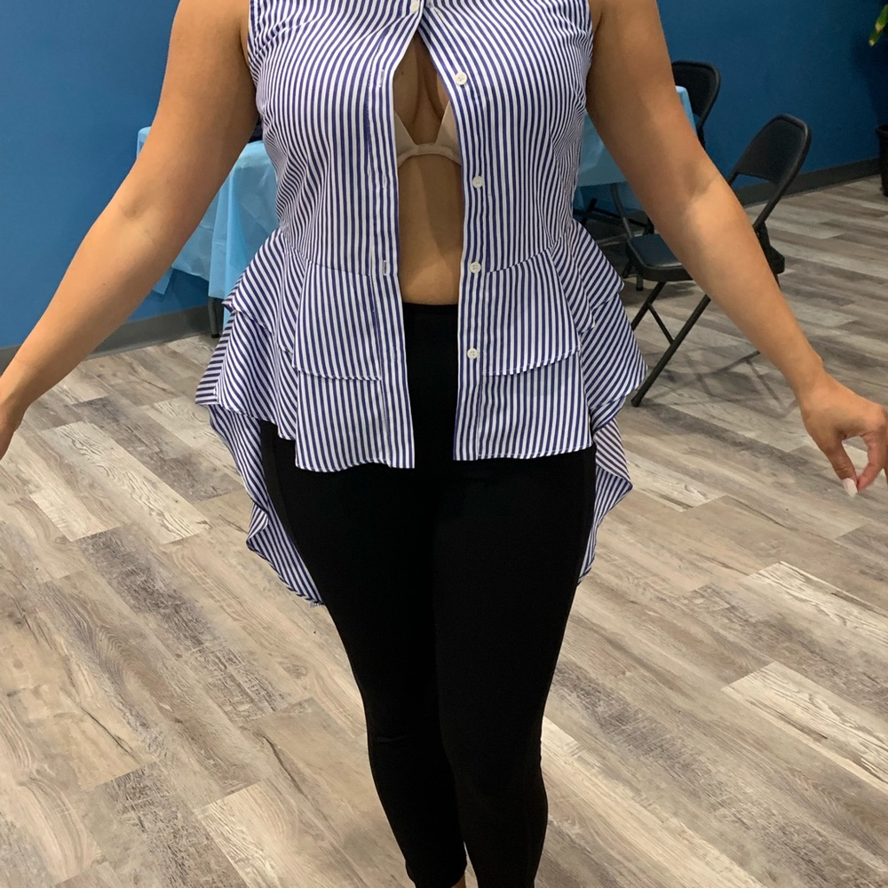 English Factory blouse with tail